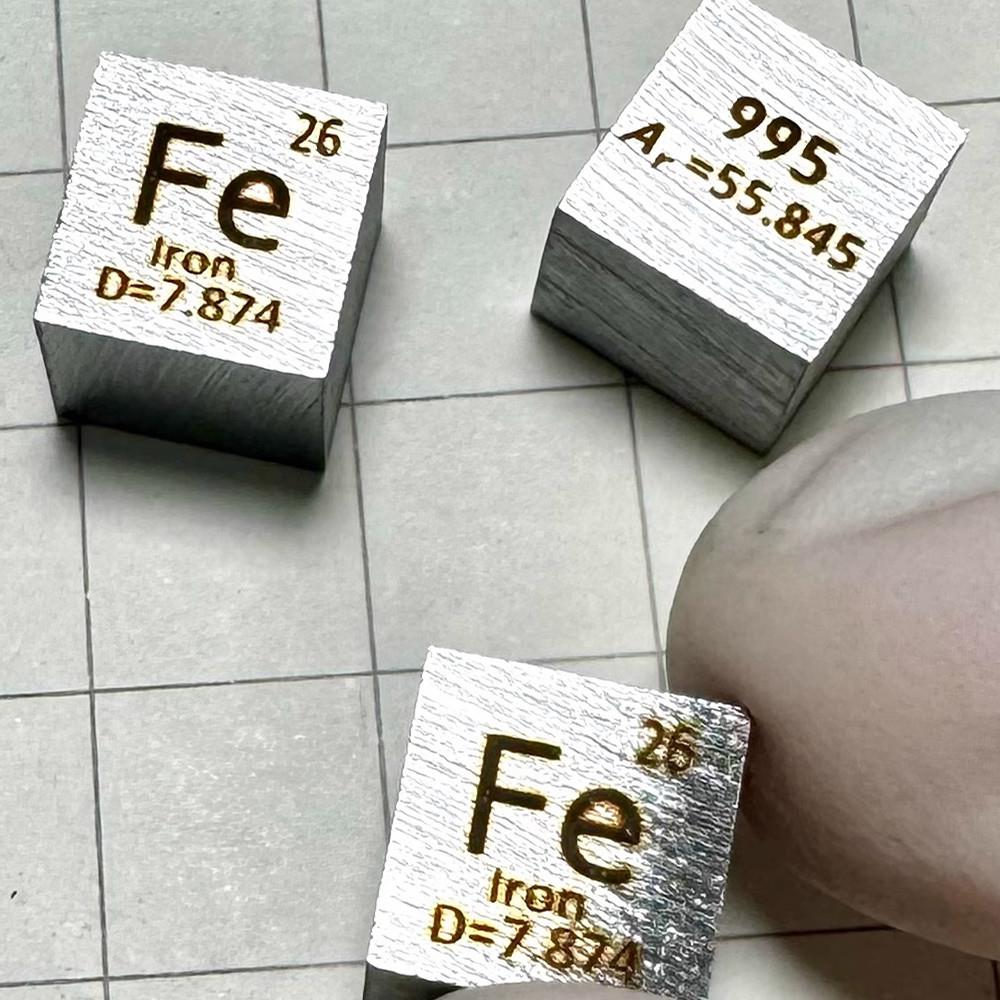 87bc9d6c555b6e3261b2652b47d0311ed96 10mm Metal Iron Cube, 99.5% High-purity Element Fe Block - Image 2