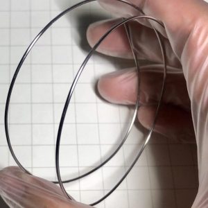 Pure Palladium Wire, Diameter 1mm, Length 10cm, 99.99% High-purity Metal Pd