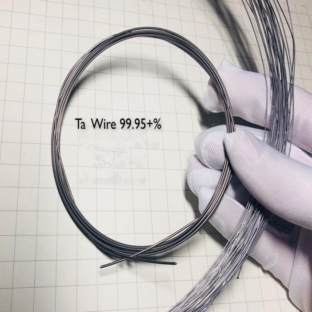 89dd400e7c51915b64dd51cee66eb125989 Pure Tantalum Wire, Diameter 0.25mm, Length 1m, 99.95% High-purity Metal Ta - Image 2
