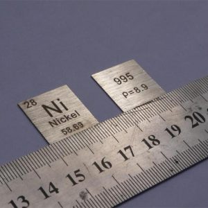 20mm Periodic Phenotype Nickel Sheet Ni 99.5%