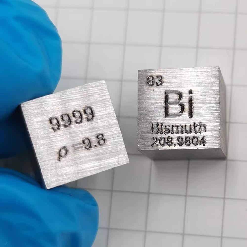 93e06f1282bffcb8265e9f7650514e992ce 1cm Metal Bismuth Cube, 99.99% High-purity Element Bi Block - Image 2