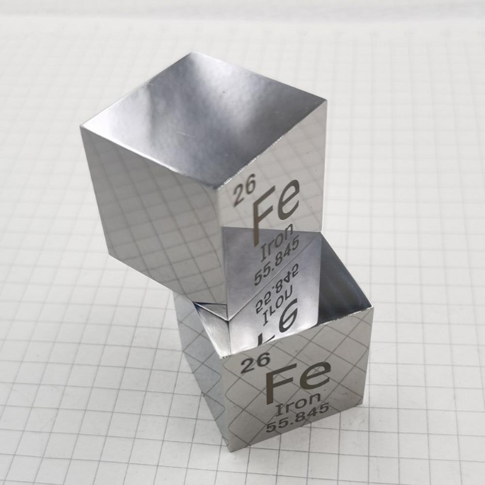 a1ac1254fe95f76e6b87c3df9f753b90619 25.4mm Metal Iron Cube, Mirror Polished 99.99% High-purity Element Fe Block - Image 4