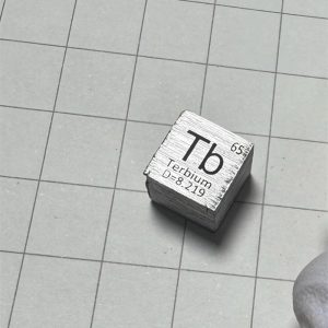 Defective Product 10mm Pure Terbium Cubic, Periodic Phenotype 99.95% High-purity Rare Earth Tb Block