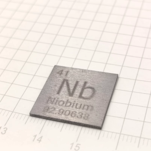 20mm metal niobium square sheet cubic element periodic phenotype high-purity Nb 99.9%