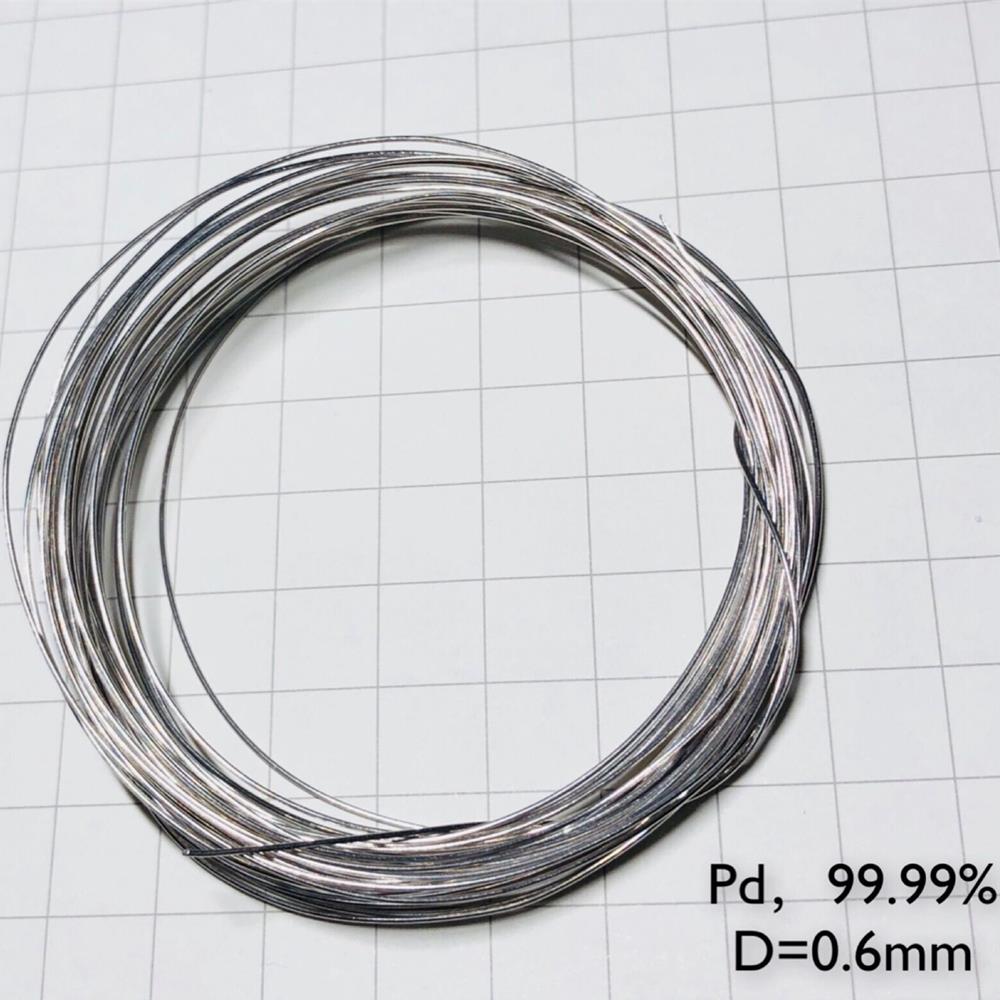 b88ebd9c8c995741dad5162153cab809b5c Pure Palladium Wire, Diameter 0.6mm, Length 1cm, 99.99% High-purity Metal Pd
