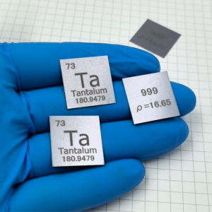 20mm Pure Tantalum Square Piece, Carving Cycle Phenotype 99.9% High-purity Tantalum Metal