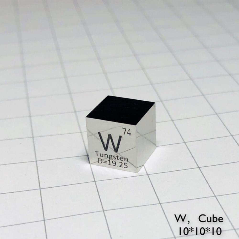 bba10f9df6f596c4d5b4685d6a255ff6d38 10mm Tungsten Cube, Mirror Polished, 99.95% High-purity Metal W Block