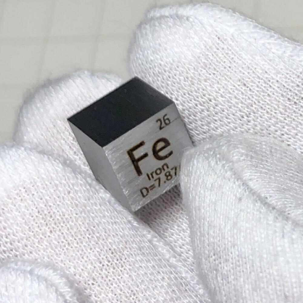 c581e1e2253fc6a126fd6b5ec2b1d9d2686 10mm Metal Iron Cube, 99.5% High-purity Element Fe Block