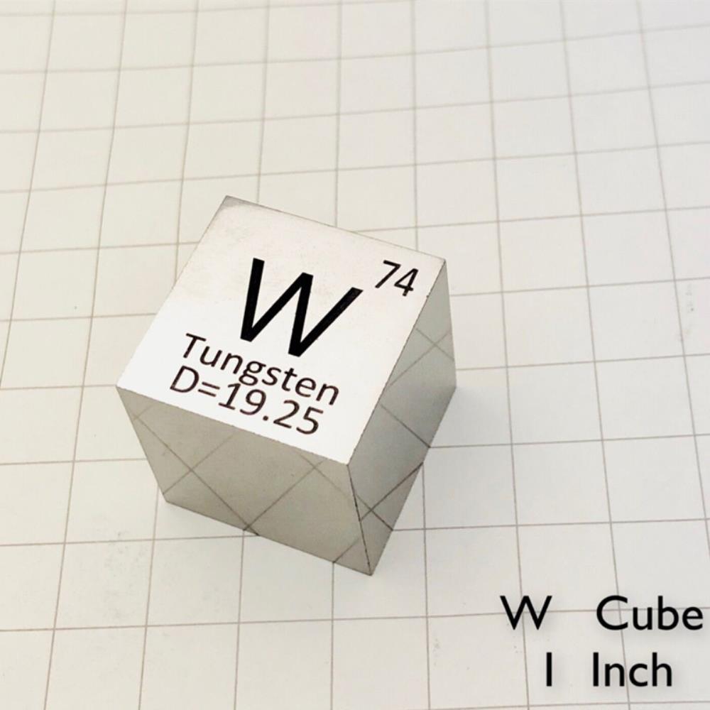 d3ec759908018222f95d83b86c5b34e06d6 25.4mm Tungsten Cube, Mirror Polished, 99.95% High-purity Metal W Block