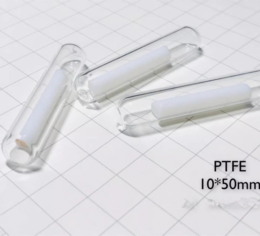 d784e352b13b61b76a4edf4234faee9d11c Glass Sealed Polytetrafluoroethylene Rod Fluorine Element Collection 10 * 50mm