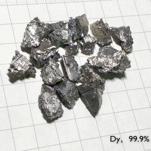 5g Pure Dysprosium Block, 99.9% High-purity Metal Dy