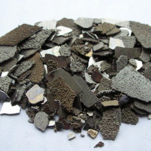 1kg Electrolytic Manganese Sheet, 99.7% High-purity Rare Element Mn