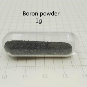 1g Glass Sealed Boron Powder, High-purity Metal B