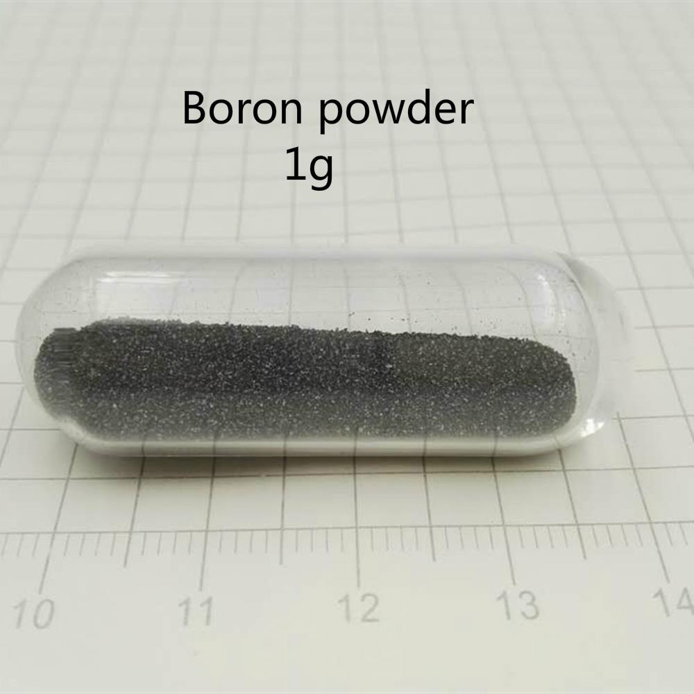 e74bcfc0d3da295c795427da83a8c0594b5 1g Glass Sealed Boron Powder, High-purity Metal B