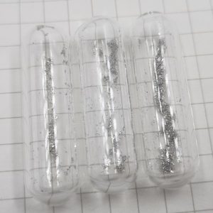0.03g Glass Sealed CVD Platinum Particles, 99.95% High-purity Precious Metal Pt