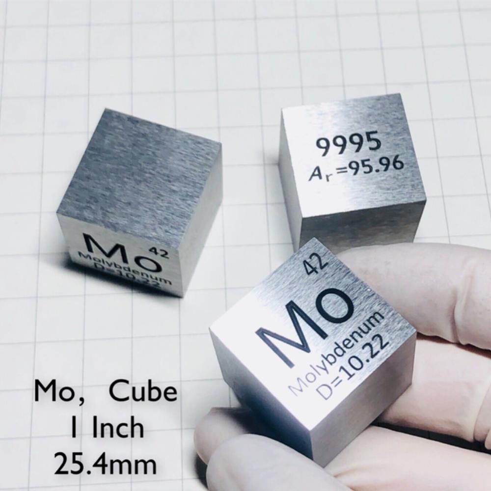 e88627bfe5ad93539a1db0cf798bf87b624 25.4mm Molybdenum Cube, 99.95% High-purity Metal Mo Block