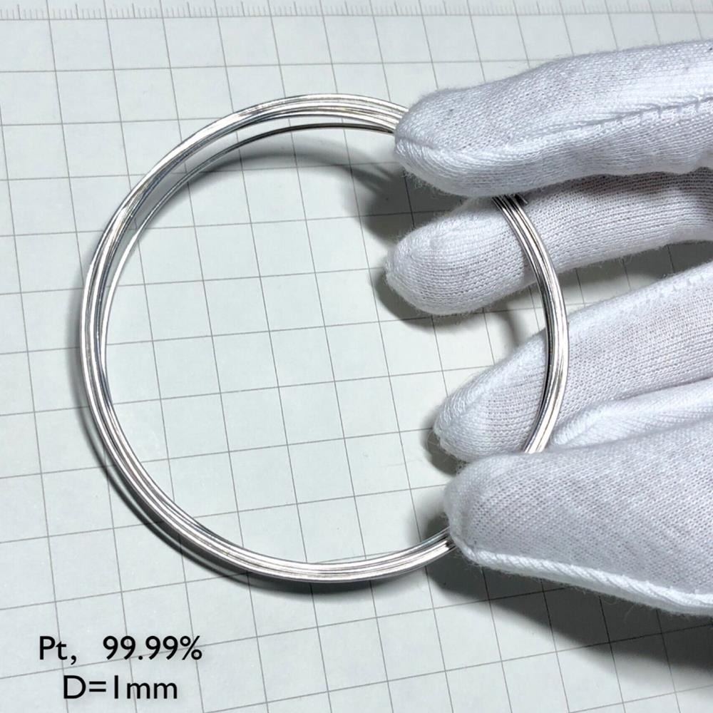 eda12ab09170912fa7c5381e7563ee48838 Pure Platinum Wire, Diameter 1mm, Length 5cm, 99.99% High-purity Metal Pt