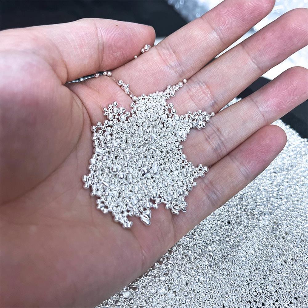 f02037f762141db807084620ed23ade4758 50g Pure Silver Particles 99.99% High-purity Ag Beads