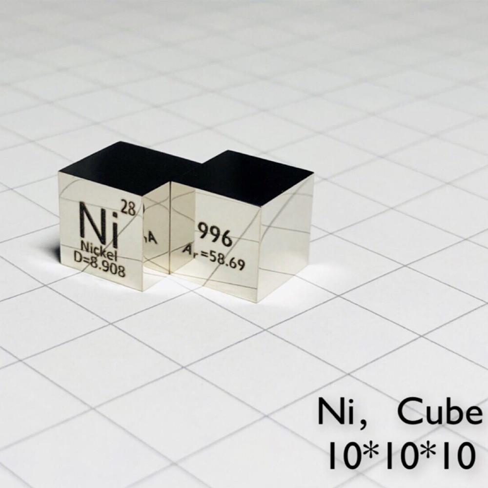 f26414e5a0adc3b955114e456fe1f3b901c 10mm Nickel Cube, 99.6% High-purity Metal Ni Block - Image 2