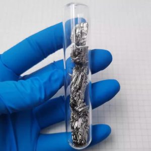 10g Glass Sealed Distilled Scandium, Filled with Argon Gas, 99.99% High Rare Element Sc