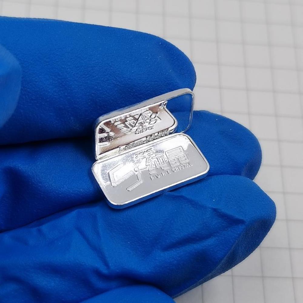 f5796cbc6aef7b49328b144e81f3313f00e 1g Silver Sheet Mirror Polished Element Periodic Table Engraving Ag 99.9% - Image 4