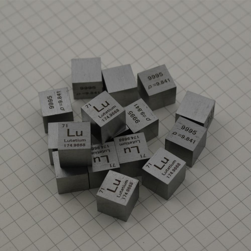 f5ca6e609a0a623a7cc7d8134bfb70b0afe 1cm Lutetium Cubic, 99.95% High-purity Metal Lu Block