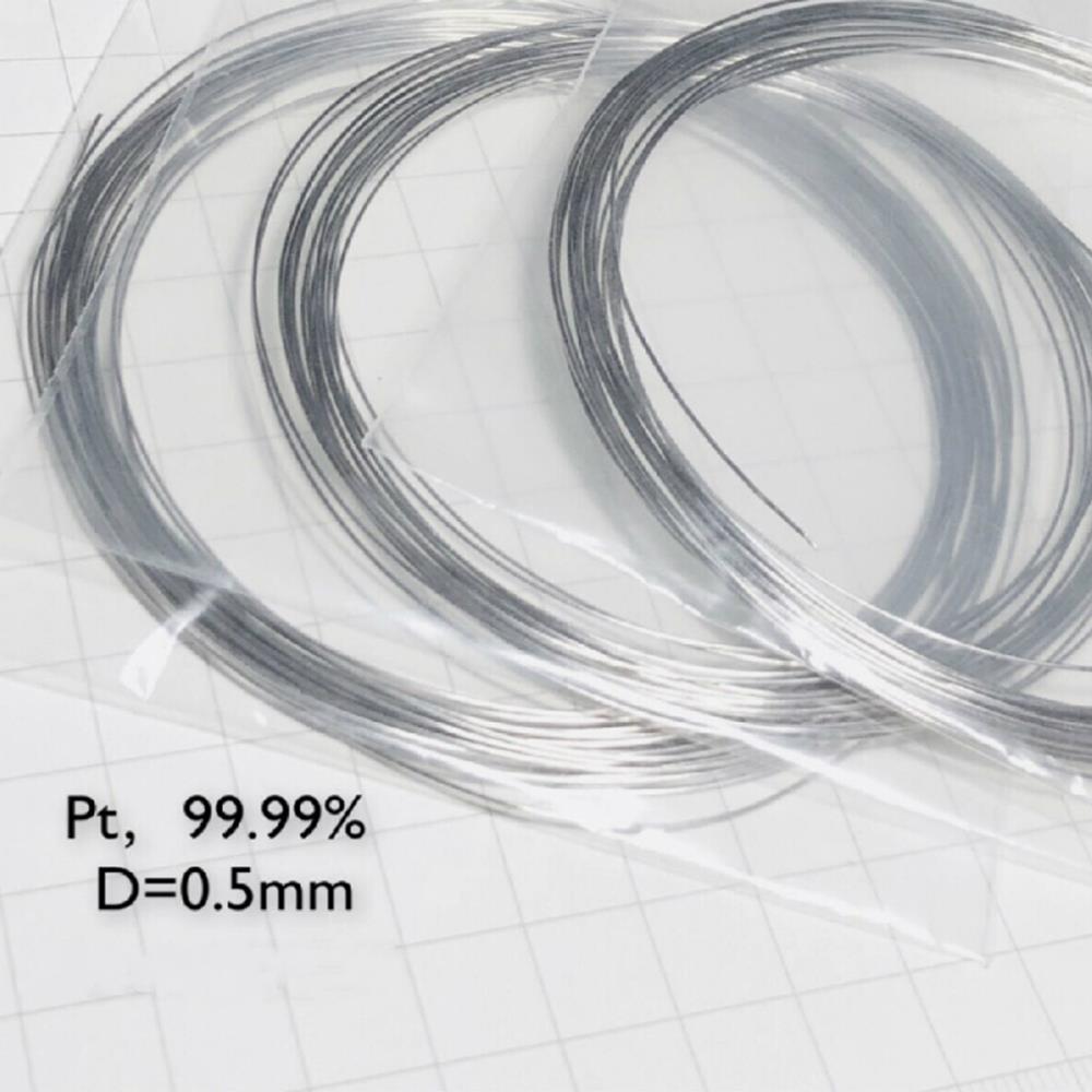 f859aa037bd567c31129a1b1581c45ebb55 Pure Platinum Wire, Diameter 0.5mm, Length 1cm, 99.99% High-purity Metal Pt - Image 4