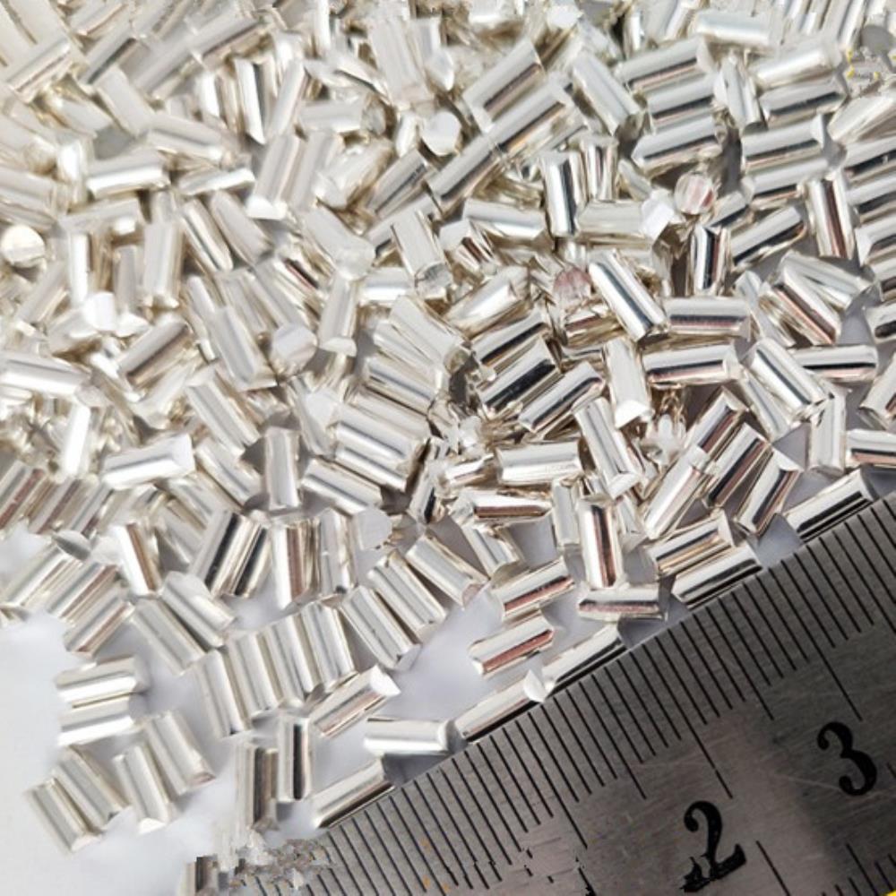 f8745adde8ceab4ed41caabf56528d13690 100g Metal Silver Particles 3 X 6mm High-purity Ag 5N