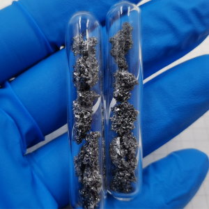 1g Glass Sealed Boron Crystal, 99.99% High-purity Element B