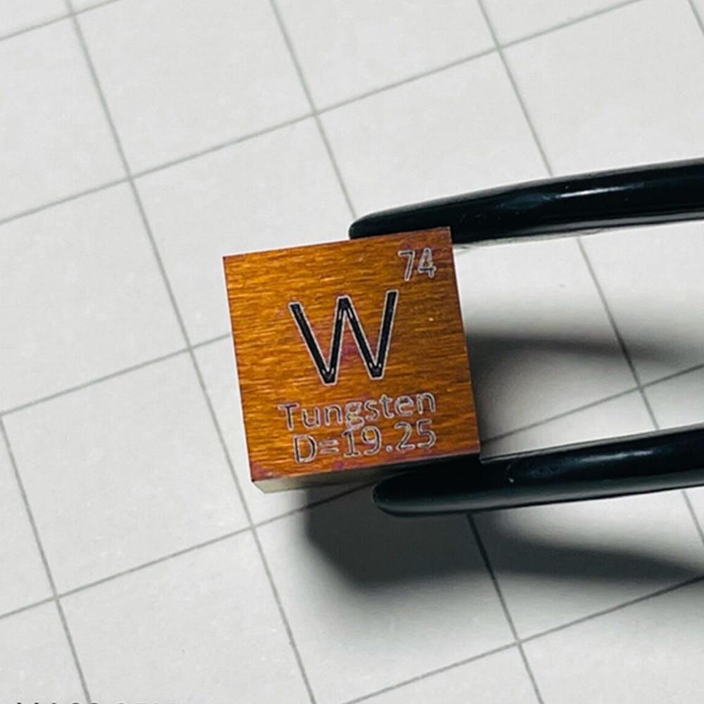 fae4e628f8e7740f7367e2a3841a1ae12fb 7-piece Set Of Colored 10mm Tungsten Cube, 99.95% High-purity Metal W Block - Image 6