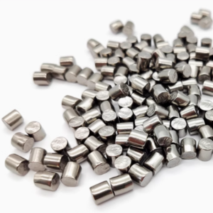 100g Titanium Particles, 6 X 6mm, 99.7% High-purity Metal Ti