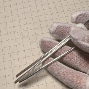 Pure Silver Wire, Diameter 3mm, Length 10cm, 99.99% High-purity Metal Ag