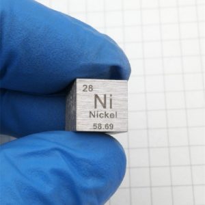 25.4mm Nickel Cubic Element Periodic Phenotype Carving Ni ≥ 99.5%