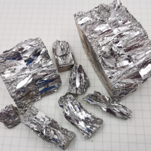 100g Bismuth Metal Block (Bi 99.995%) - Crystal Bismuth Ingot for Element Collection And Scientific Projects